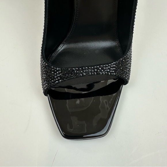 YSL Saint Laurent
Women's Opyum Crystal Embellished Logo High Heel Sandals - Picture 11 of 17